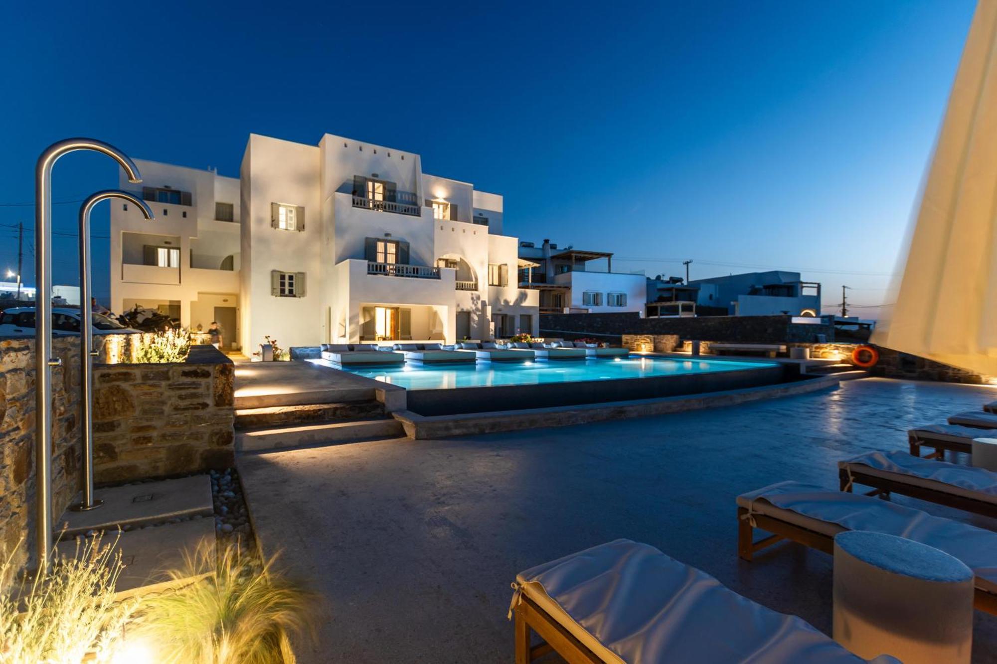 Agnadi Hotel Ajía Ána Kültér fotó