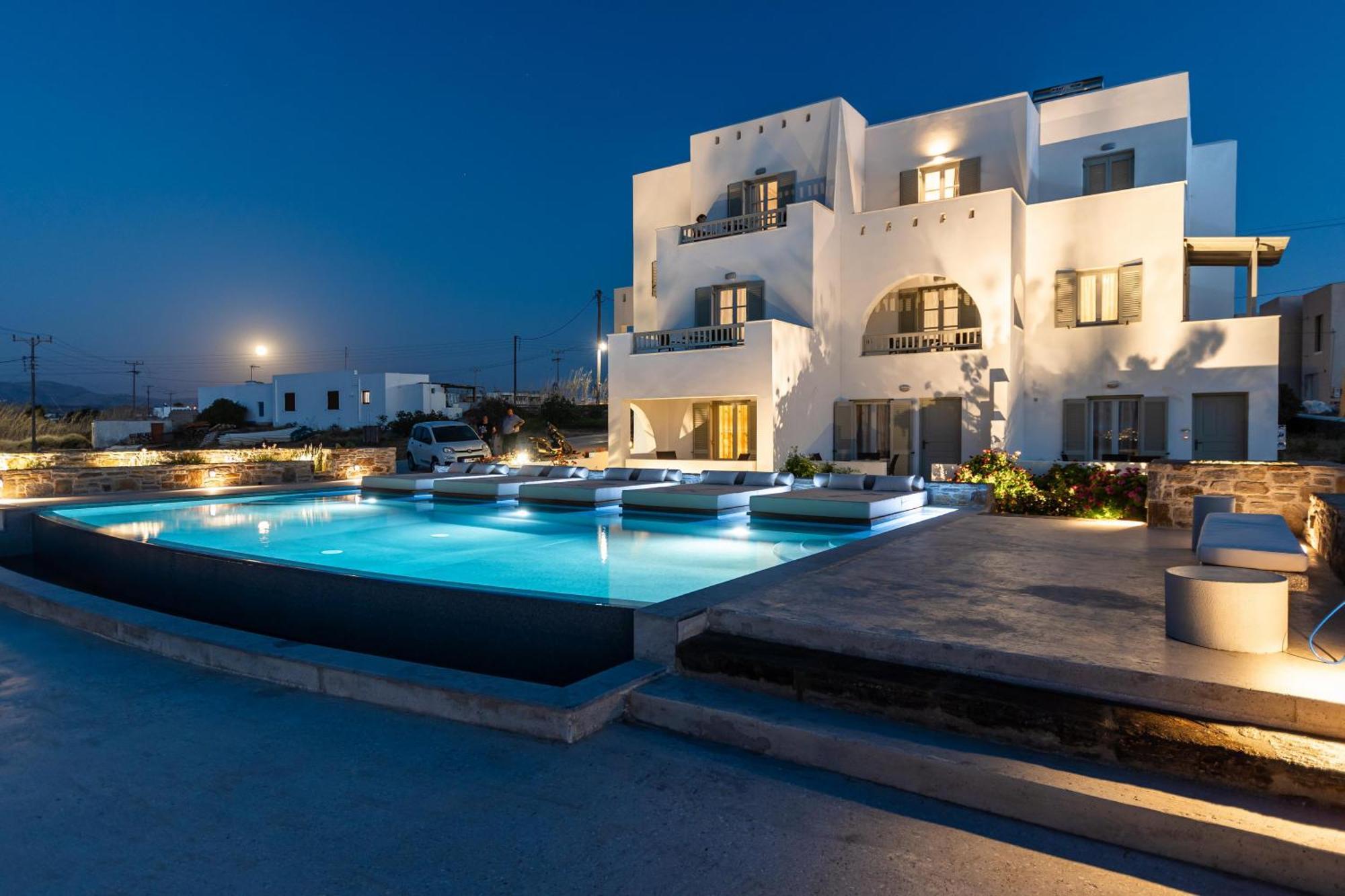 Agnadi Hotel Ajía Ána Kültér fotó