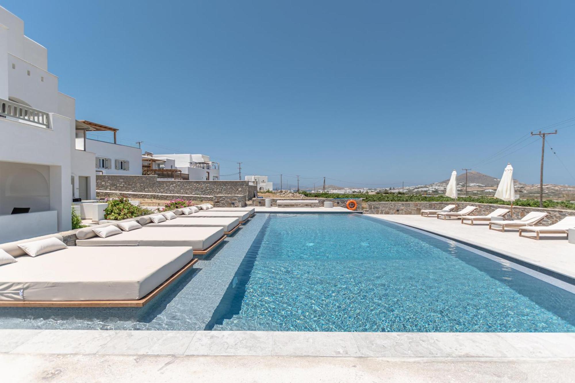 Agnadi Hotel Ajía Ána Kültér fotó