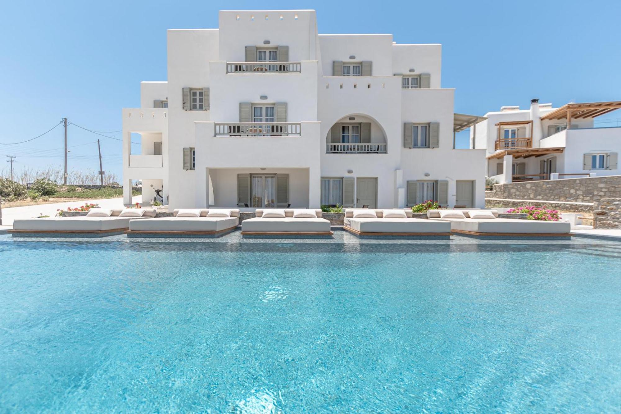 Agnadi Hotel Ajía Ána Kültér fotó